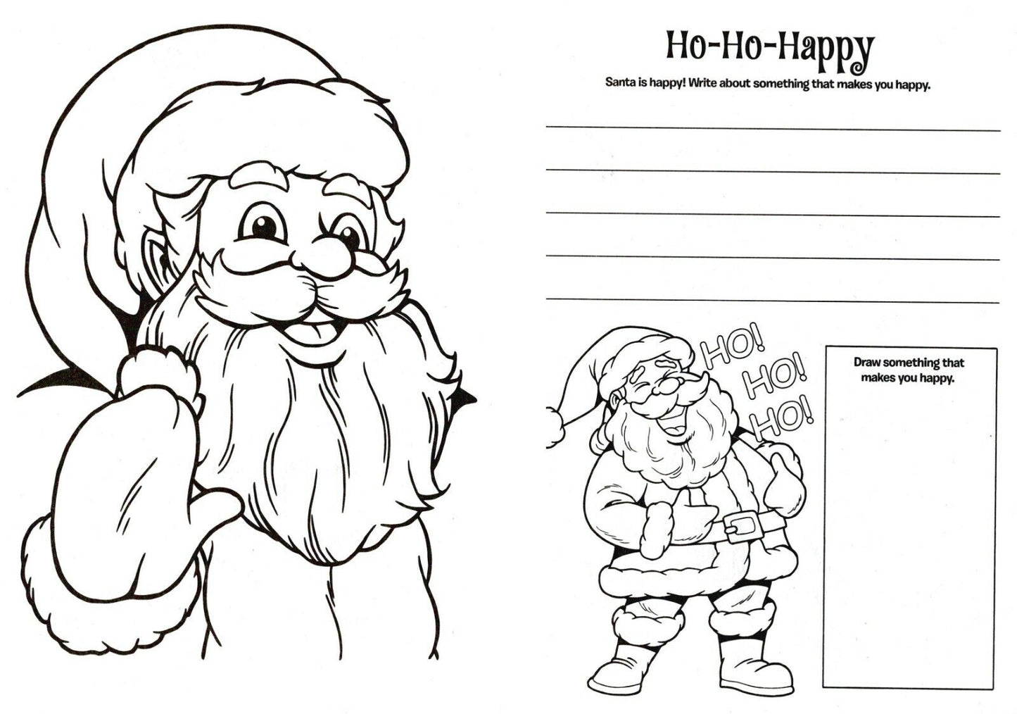 Christmas Holiday - Coloring and Activity Book ~ Jingle All The Way