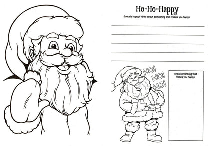 Christmas Holiday - Coloring and Activity Book ~ Jingle All The Way