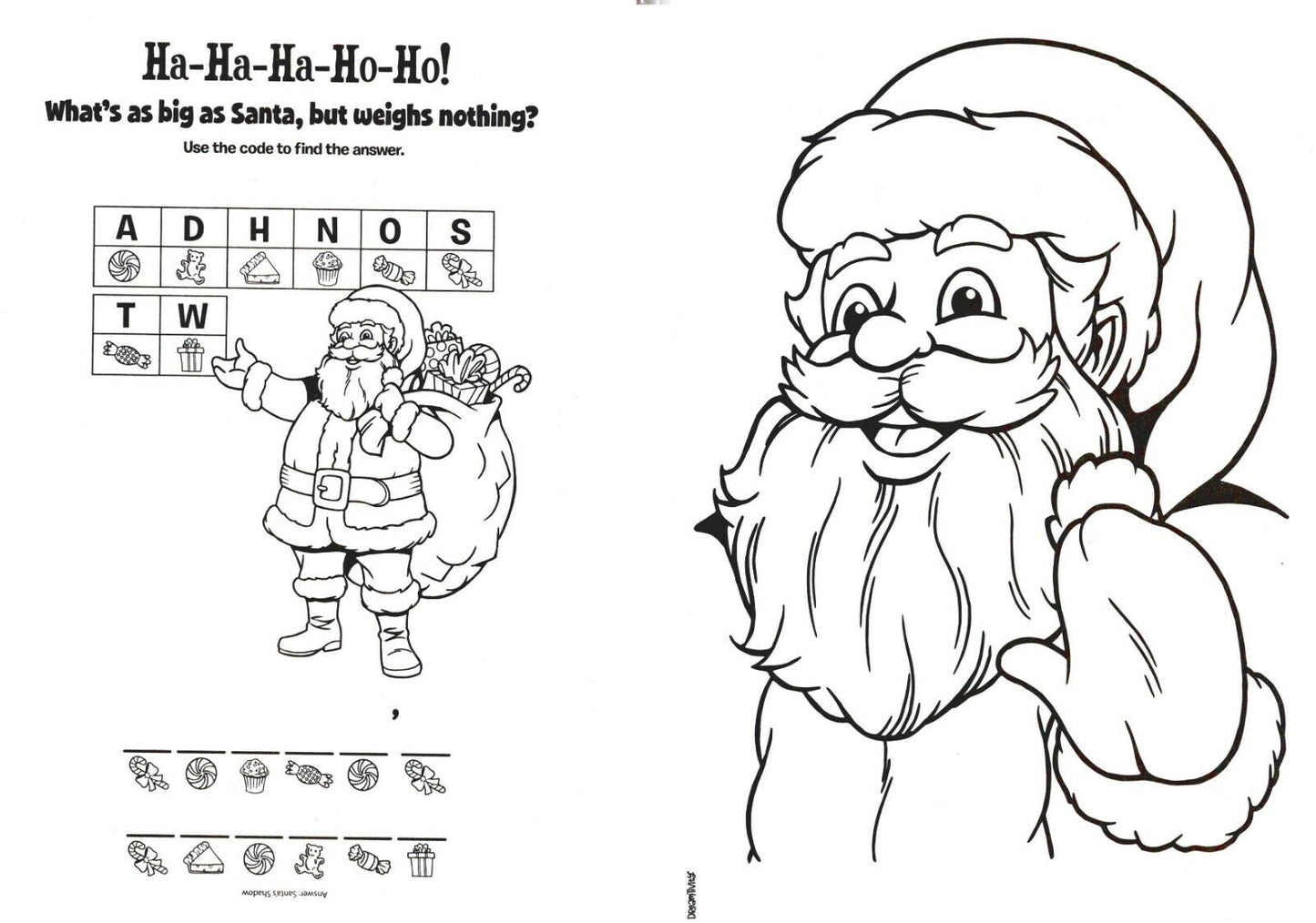 Christmas Holiday - Coloring and Activity Book ~ Let it Snow