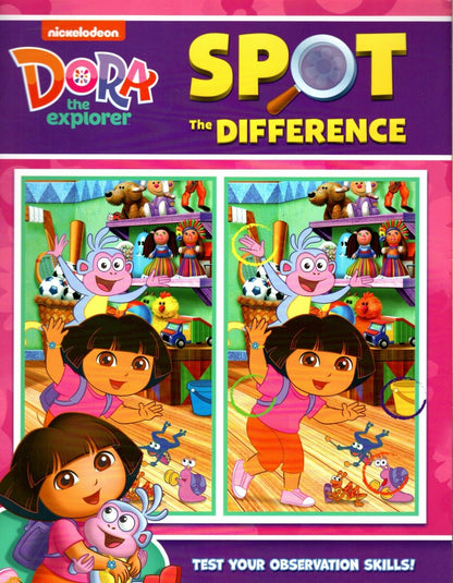 Dora the Explorer - Spot the Difference - Test Your Observation Skills!