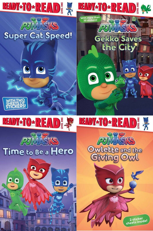 PJ Masks - Set of 4 Books