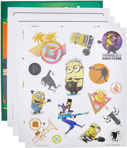 Crayola Despicable Me Color & Sticker Book, Gift for Kids, Age 3, 4, 5, 6 Styles