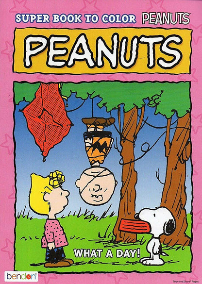 Peanuts Coloring & Activity Books - What a Day! and Man's Best Friend! (Set of 2 Pack)