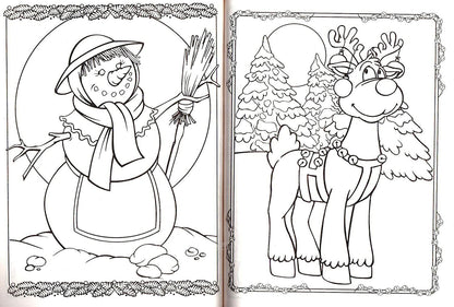 Coloring and Activity Book 160 Page ~ Christmas Winter Holiday Book!