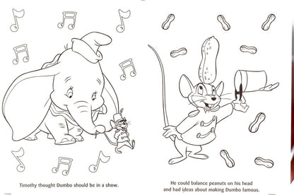 Disney Animal Friends - Big Fun Book to Color - Happy Day