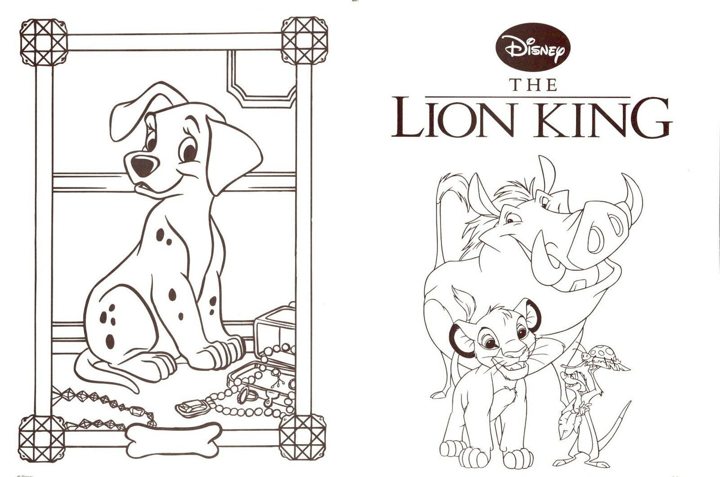 Disney Animal Friends - Big Fun Book to Color - Happy Day