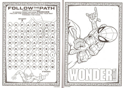 Marvel Spider-Man - Jumbo Coloring & Activity Book