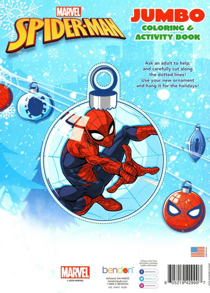 Marvel Spider-Man - Jumbo Coloring & Activity Book