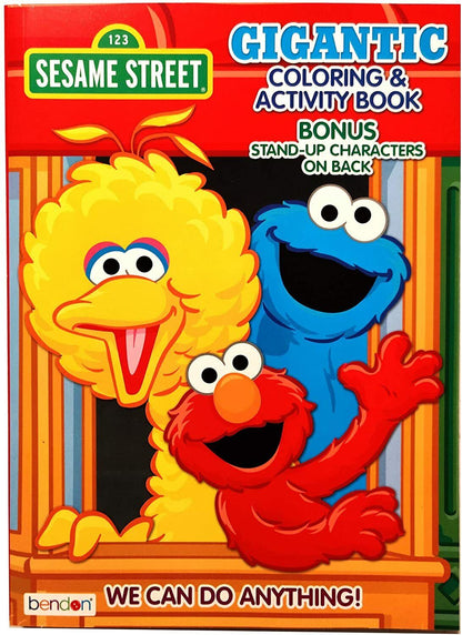 Sesame Street Gigantic Coloring and Activity Book