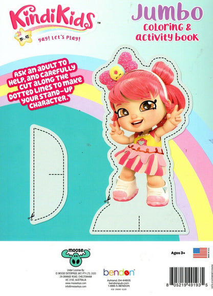 KindiKids - Jumbo Coloring & Activity Book