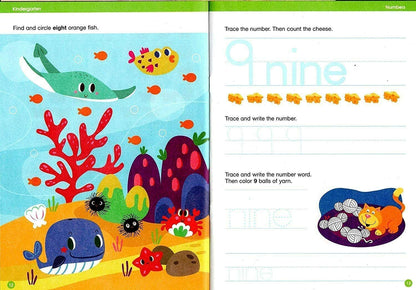 Good Grades Kindergarten Numbers & Counting, Colors & Shapes, Letters & Writing, First Words