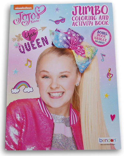 JoJo Siwa ''Yas Queen'' Coloring and Activity Book with Bonus