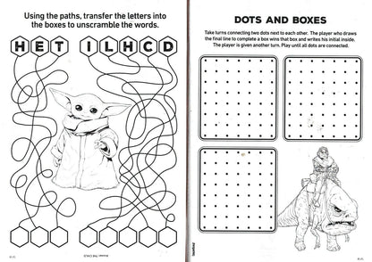 Coloring & Activity Books - The Forse is Strong & The Asset Set of 2 Books