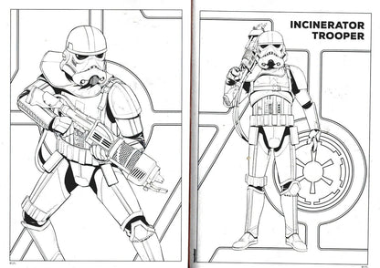 Coloring & Activity Books - The Forse is Strong & The Asset Set of 2 Books