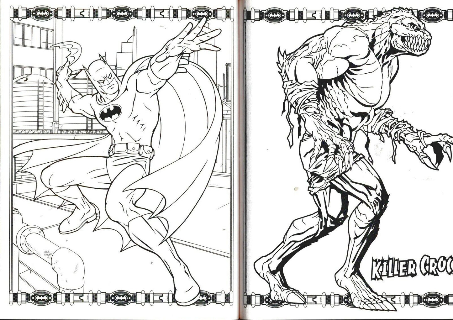 Batman - Coloring & Activity Books Includes Stickers!