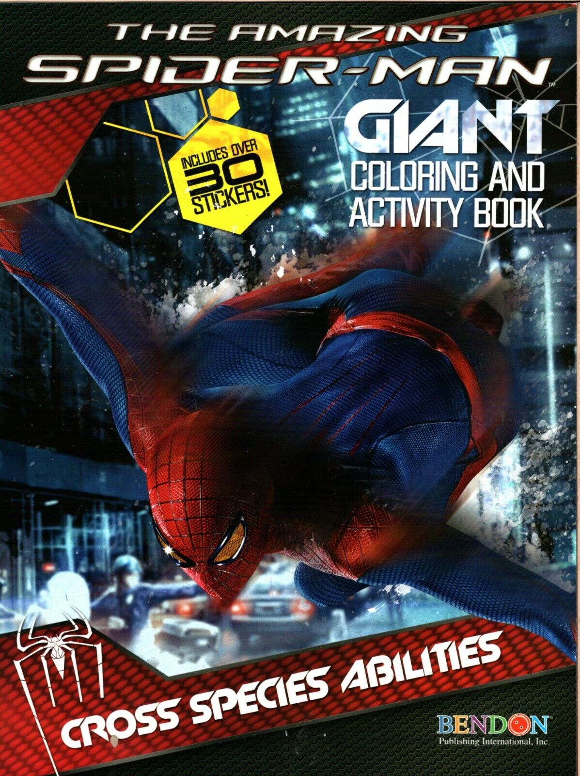 The Amazing Spider-Man - Giant Coloring Books - Cross Species Abilities