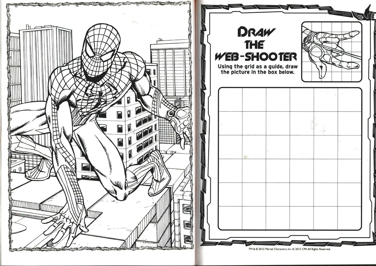 The Amazing Spider-Man - Giant Coloring Books - Cross Species Abilities