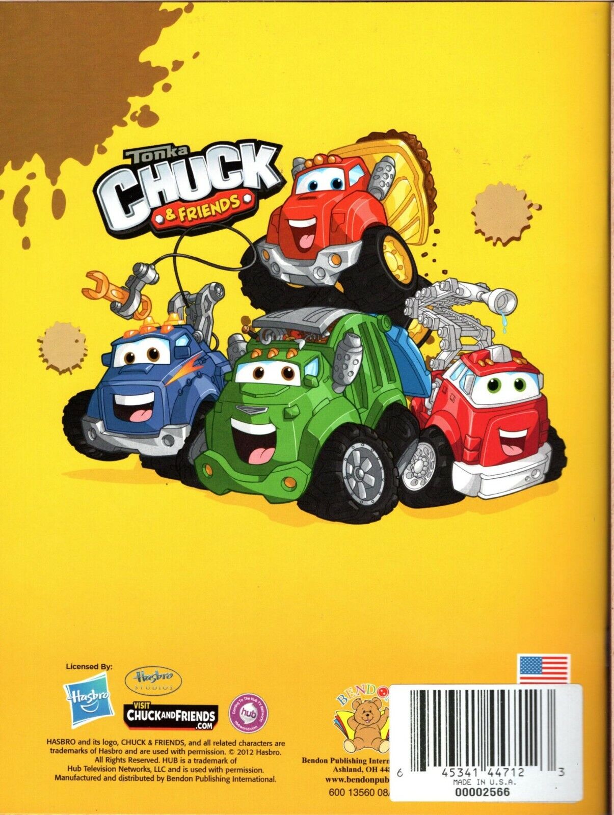 Tonka Chuck & Friends - Color by Number Coloring Book