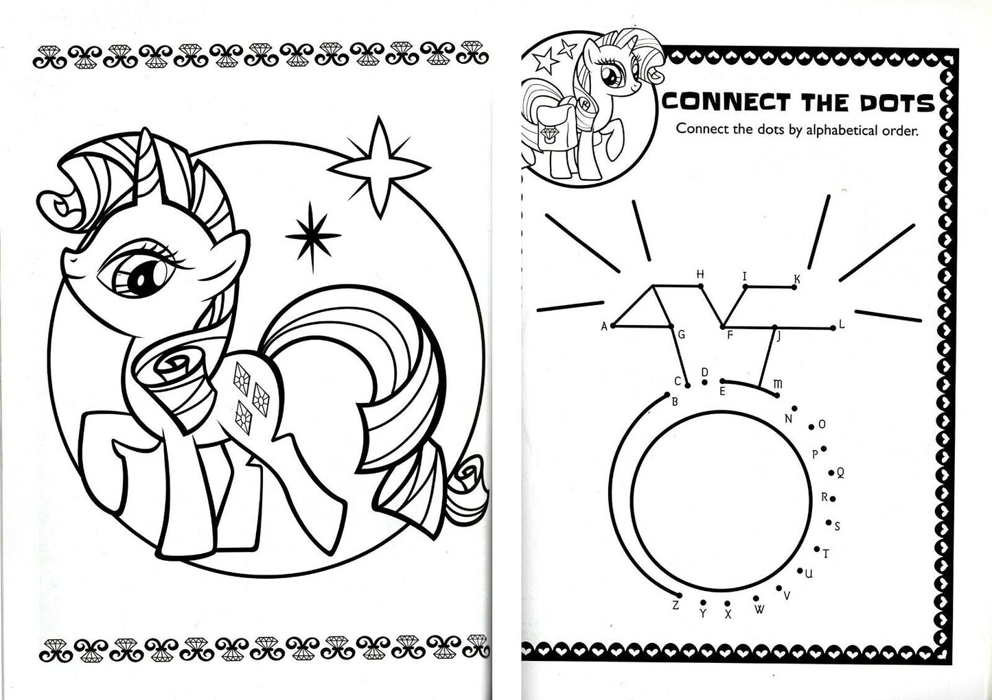 My Little Pony - Coloring & Activity Book - Includes Stickers