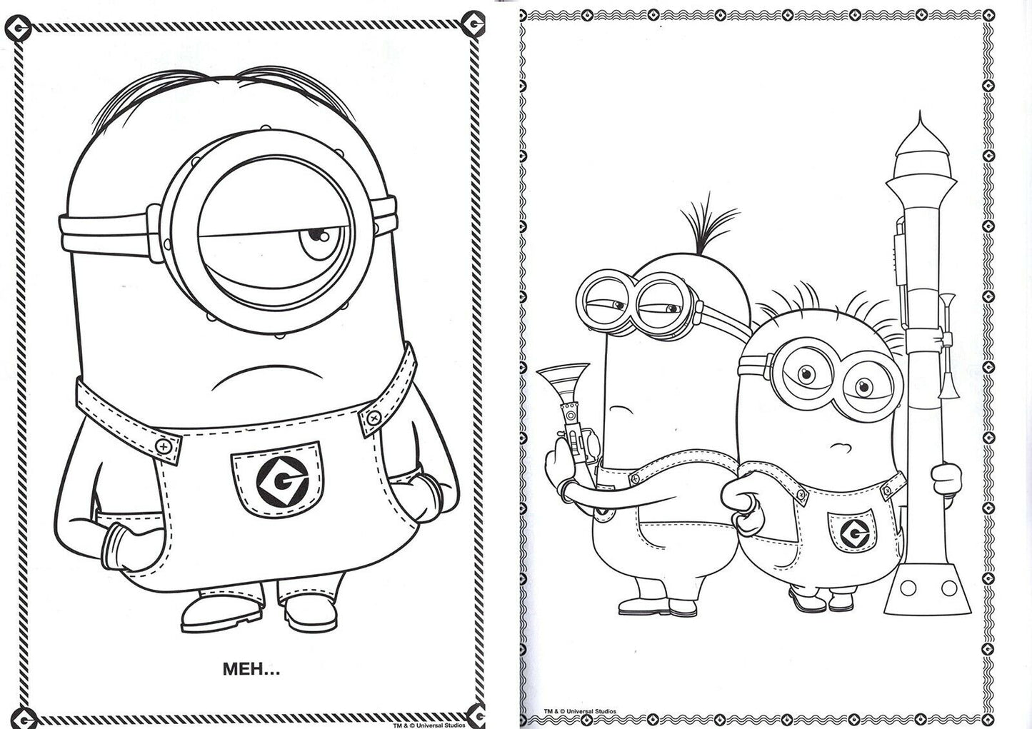 Despicable Me 3 - Coloring & Activity Book over 30 Stickers Included