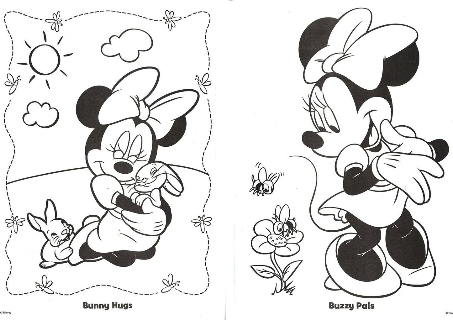 Disney Minnie - Be My Valentine - Coloring & Activity Book with Includes Sticker