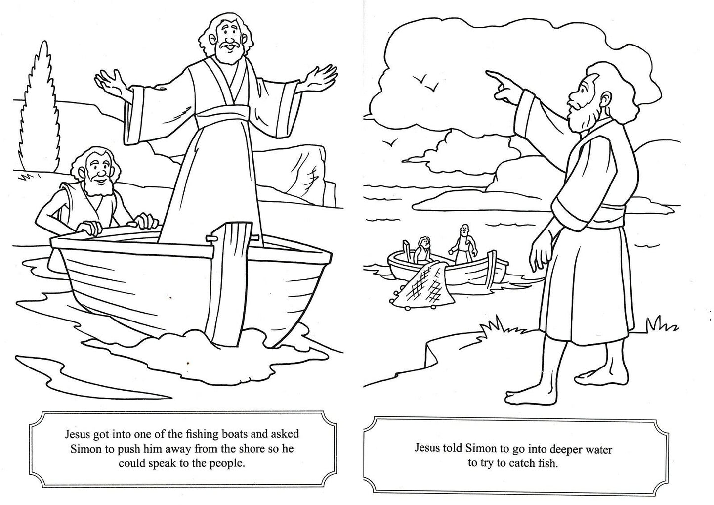 Bible Stories - Read & Color - Coloring & Activity Book v1