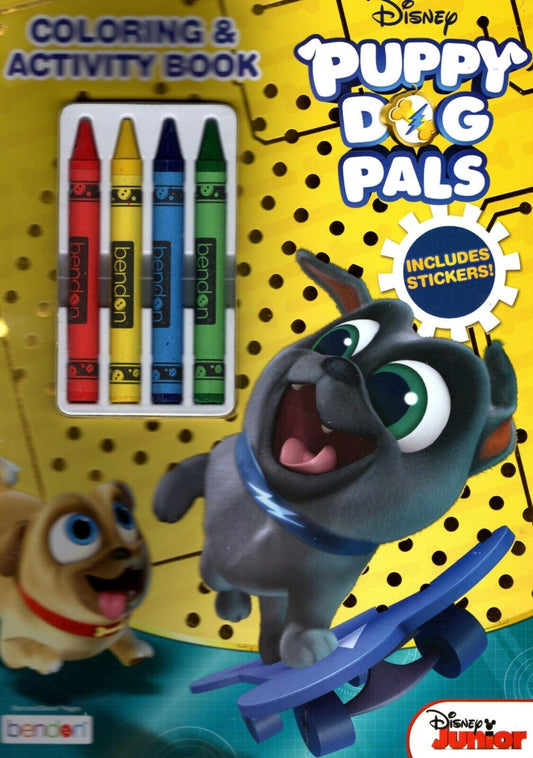 Puppy Dog Pals - Coloring & Activity Book with Includes Stickers