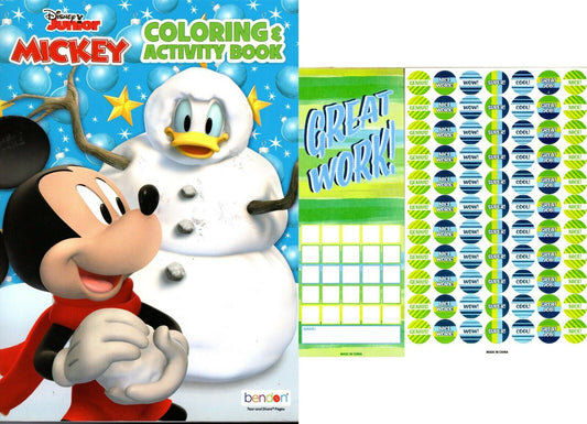 Disney Junior Mickey - Christmas Edition Holiday - Jumbo Coloring Book