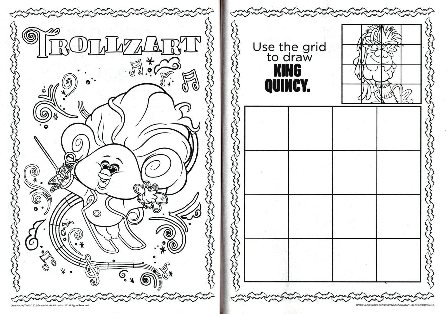 Trolls - Jumbo Coloring & Activity Book + Award Stickers and Charts v2