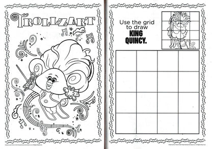 Trolls - Jumbo Coloring & Activity Book + Award Stickers and Charts v2