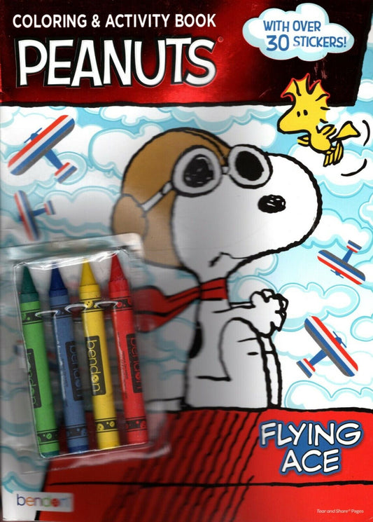 Christmas Edition Holiday - Peanuts - Coloring & Activity Book with Stickers