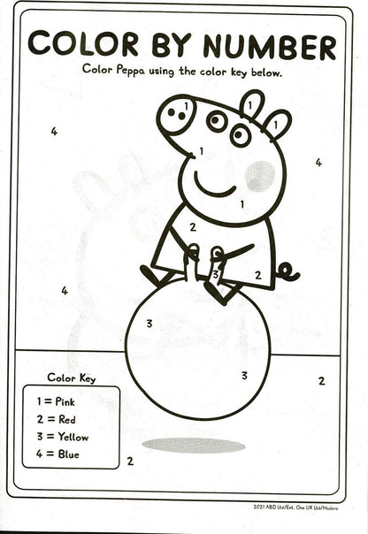 Peppa Pig - This Little Piggy - Jumbo Coloring & Activity Book