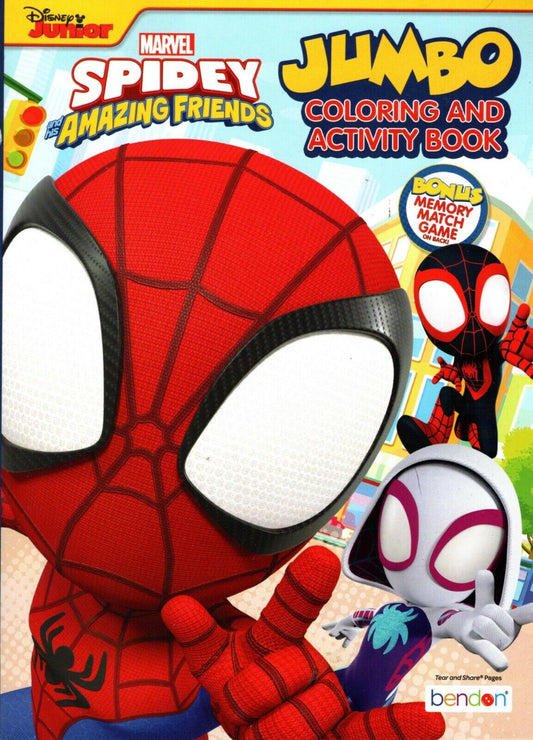 Marvel Spidey and Amazing Friends - Jumbo Coloring & Activity Book - Team Heroes