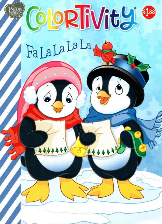 Colortivity - Christmas Holiday - Coloring and Activity Book ~ FA-La-La-La