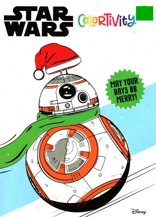 Star Wars - Christmas Holiday Coloring & Activity Book - May Tour Days BB Marry