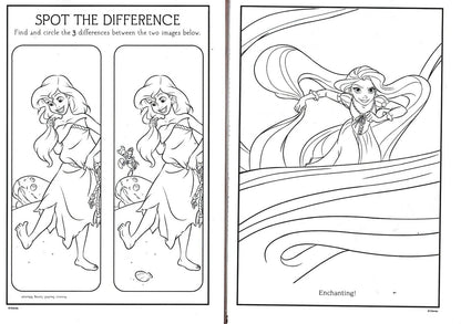 Disney Princess - Jumbo Coloring & Activity Book (Set of 4 Books)