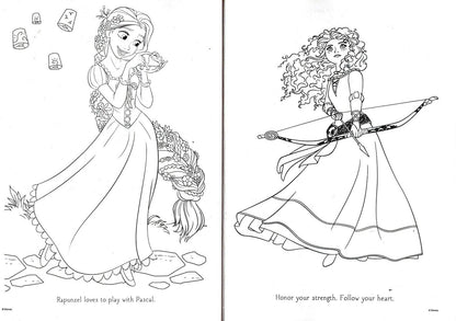 Disney Princess - Jumbo Coloring & Activity Book (Set of 4 Books)