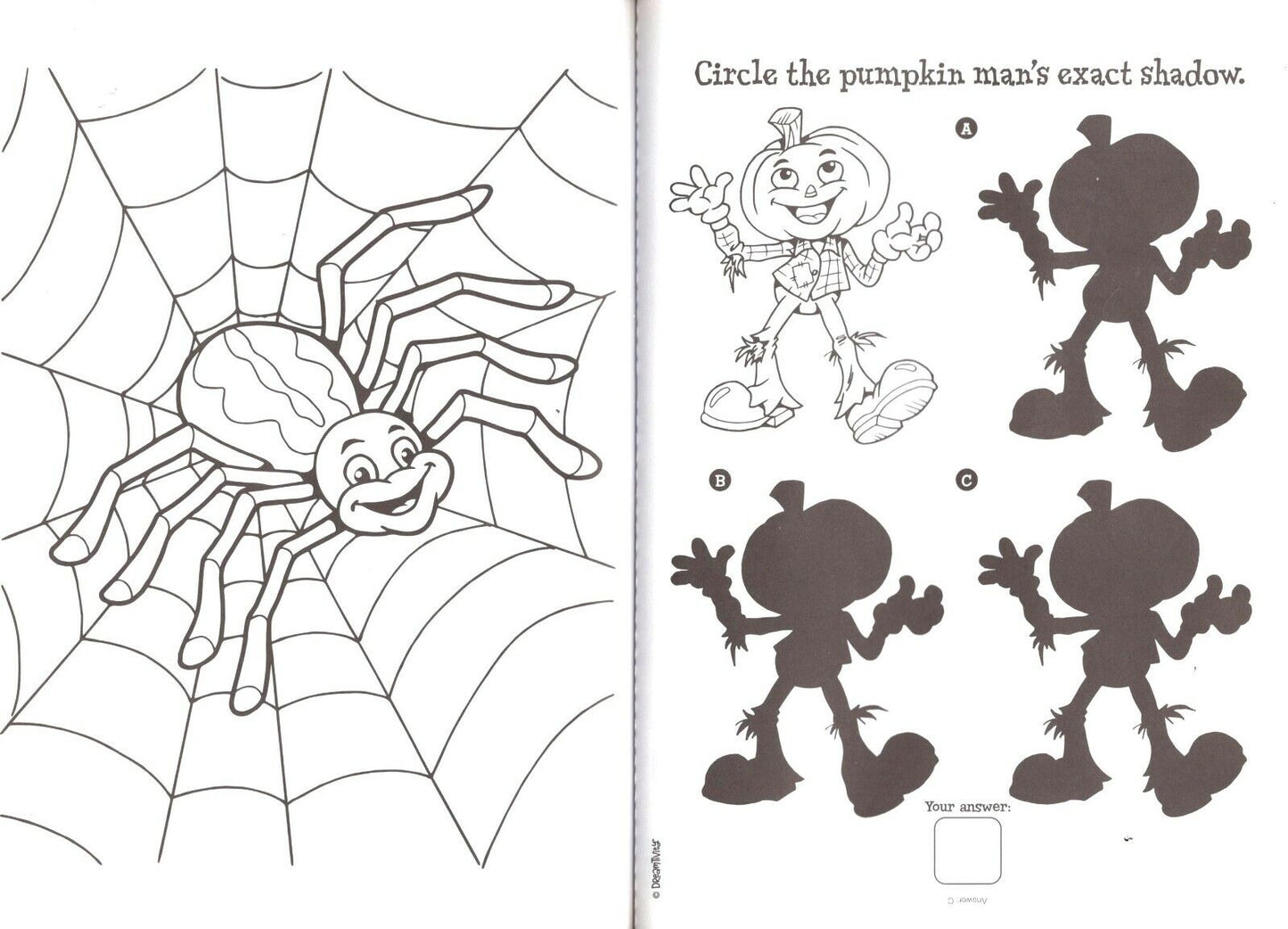 Colortivity - Halloween Book - Coloring and Activity Book ~ Pumpkin Pals