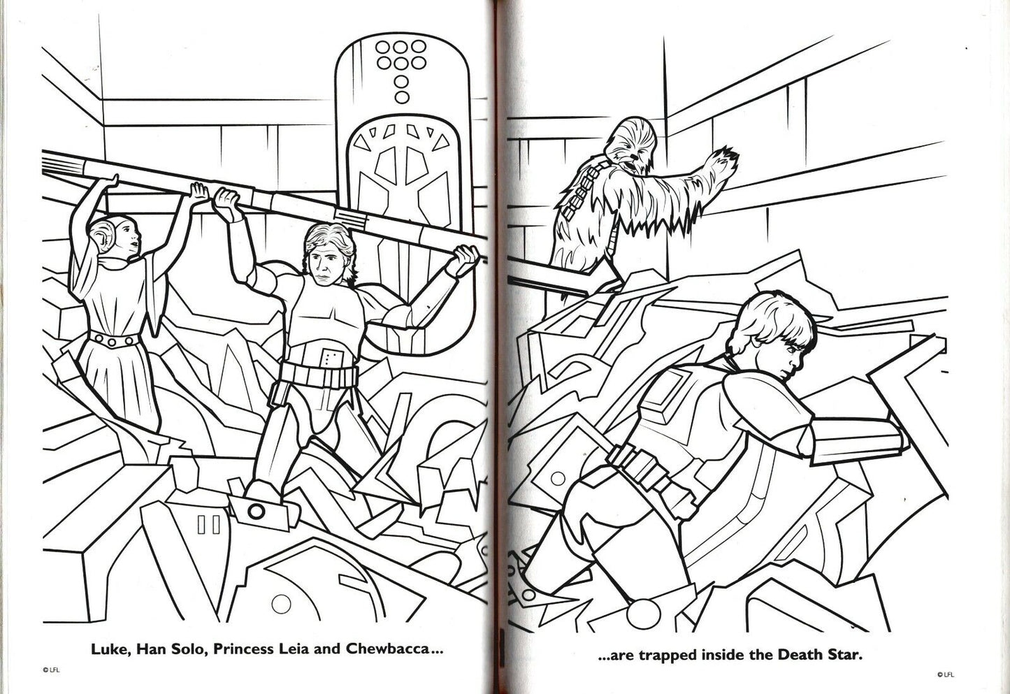 Disney Star Wars - The Ultimate Saga - Coloring & Activity Book 360 pg.Stickers