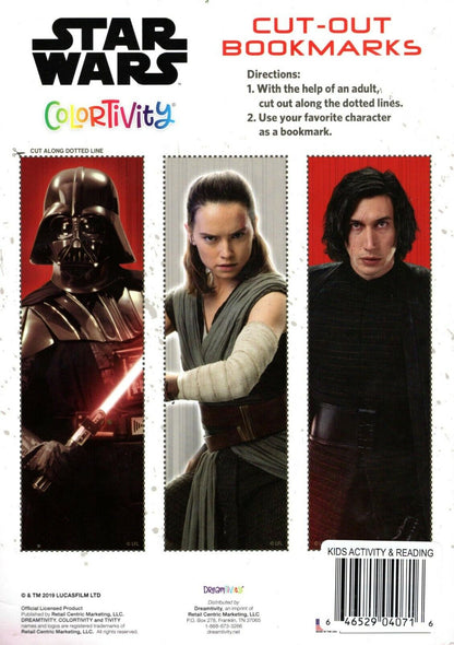 Disney Star Wars - The Ultimate Saga - Coloring & Activity Book 360 pg.Stickers