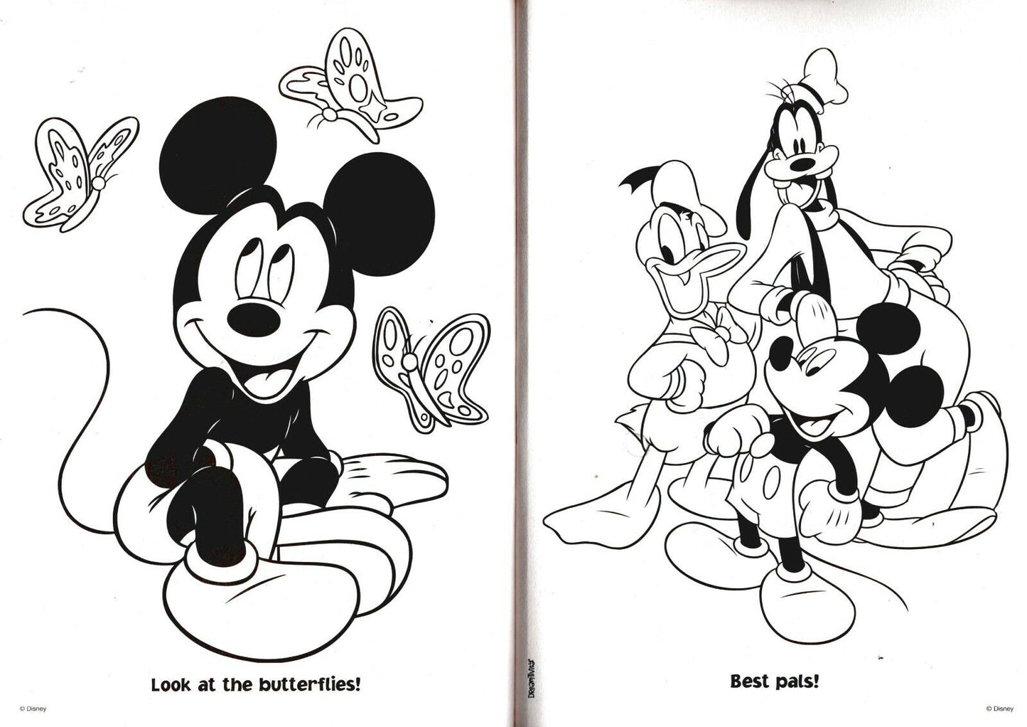 Mickey & Friends - Happy Valentine - Jumbo Coloring & Activity Book + Sticker