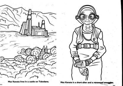 Star Wars - in a Galaxy Far, Far Away & May The Force be With You Activity Book