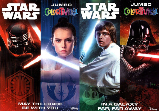 Star Wars - in a Galaxy Far, Far Away & May The Force be With You Activity Book