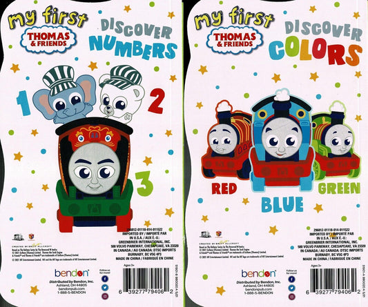 Tomas & Friends My First Learning Activity Board Book; Discover Number & Colors