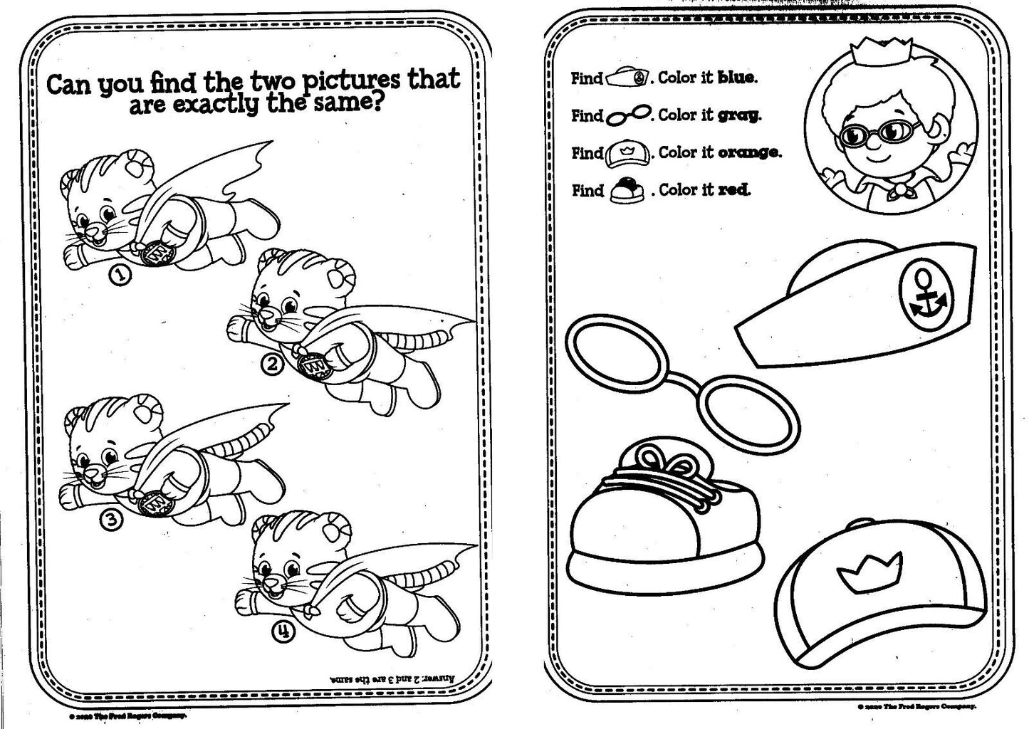 Daniel Tiger's Neighborhood - Coloring & Activity Book