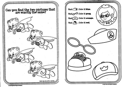 Daniel Tiger's Neighborhood - Coloring & Activity Book