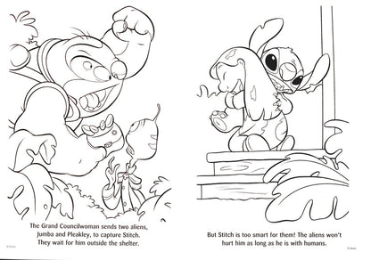 Colortivity Disney Lilo & Stitch - Coloring & Activity Book - Here For the Music