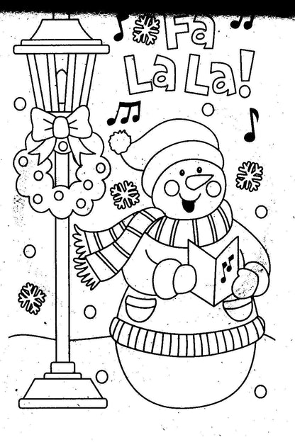 Christmas Play Pad - Coloring & Activity Books - (Set of 3)