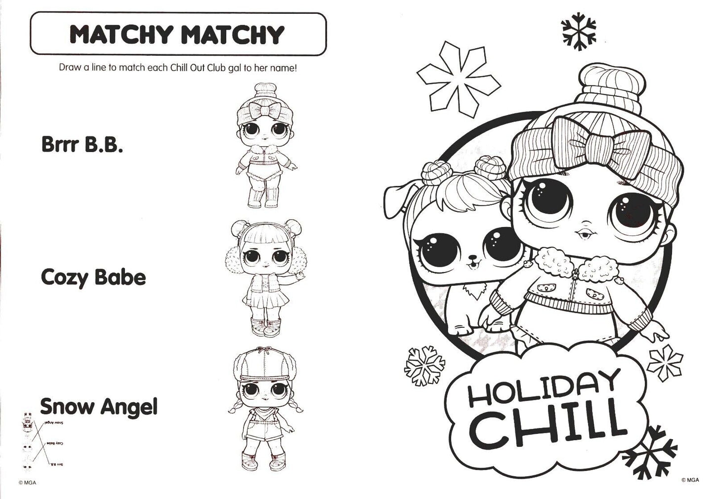 Lol Surprise - Christmas Holiday - Jumbo Coloring & Activity Book