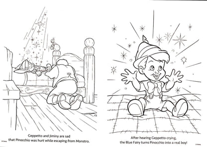 Disney Colortivity - Pinocchio - Wishes do Come True - Coloring & Activity Book